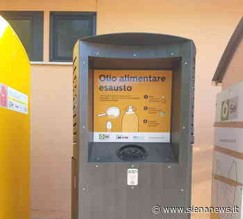 Olio alimentare esausto, raccolti 67mila kg in provincia nel 2022 - Siena News