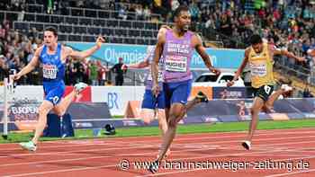 Joshua Hartmann sprintet über 200 Meter auf Platz fünf