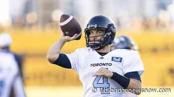 Argo starter Bethel-Thompson aware of Stampeders' ball-hawking skills - Lethbridge News Now