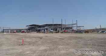 Construction on joint school, recreation centre in Coaldale ‘going really well’ - Global News