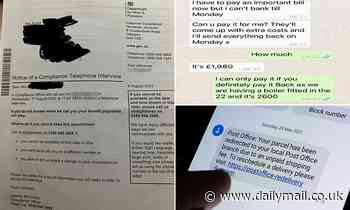 Department for Work and Pensions insists letters ARE real after social media 'scam warning' - Daily Mail