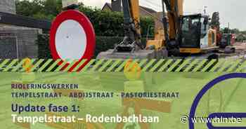 Nieuwe fase gestart in grootschalig rioleringsproject | Beerse | hln.be - Het Laatste Nieuws