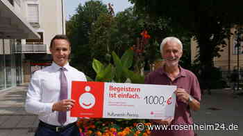 1000 Euro für den Kulturverein der Gemeinde Ainring