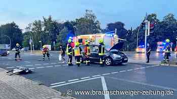 Unfall in Lebenstedt: Drei Verletzte nach Zusammenstoß