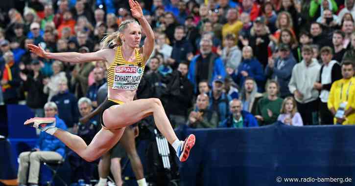 Dreispringerin Eckhardt-Noack hauchdünn an Bronze vorbei