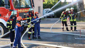 Bei der Hauptübung der Jugendfeuerwehren in Mindelheim überzeugte der Nachwuchs - Merkur.de