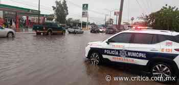 Vialidades cerradas por la lluvia en Hermosillo - Critica