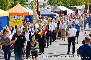 25. Stadt- und Brunnenfest: Petrus hatte es zu gut gemeint - Rheinische-Anzeigenblätter.de