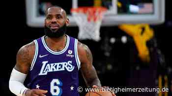 Neuer Vertrag: Lakers-Superstar James steigt zum NBA-Topverdiener auf - Bietigheimer Zeitung