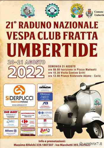 Tutti in sella per il raduno Vespa club Fratta Umbertide - Umbria 7