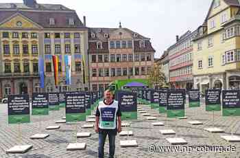 Stille Demonstration - Coburg: Stummer Schrei nach Hilfe - Neue Presse Coburg
