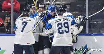 Finland wins 1-0 over Sweden to secure spot in world junior gold medal game