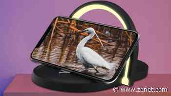 Get a chic lamp with a convenient Qi charger for just $32