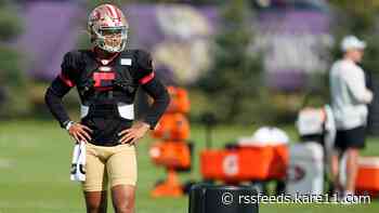 Marshall Tigers join 49ers Trey Lance at Vikings practice