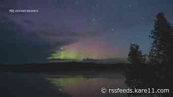 WATCH: Lightning and Northern Lights dazzle over Lake Superior
