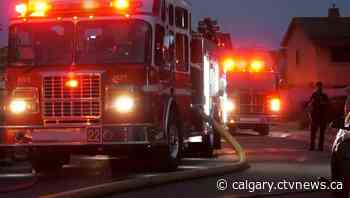 Northeast duplex heavily damaged in two-alarm fire