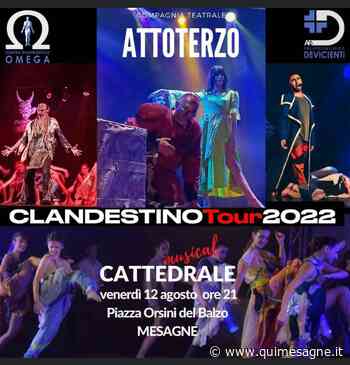 Venerdì 12 agosto torna il musical ‘Cattedrale’ - Qui Mesagne