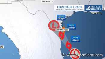PTC 4 Forms; Tropical Storm Warnings Out for Parts of Texas, Mexico Coast