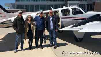 Volunteer pilots give Holland man small break from grueling medical battle - WZZM13.com