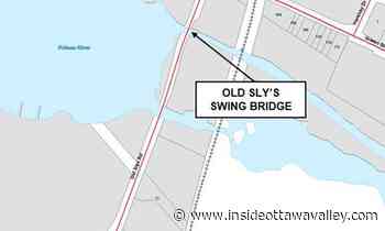 Closure: Smiths Falls' Old Slys swing bridge, temporarily closes on May 2, for spring maintenance - Ottawa Valley News