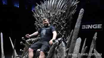 Fans flock to Iron Throne in Sydney - news.com.au