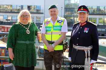 Provost and Lord Lieutenant congratulate Kirkintilloch veteran on fundraising efforts - GlasgowWorld