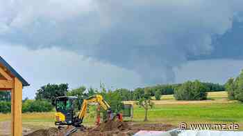 Tornado bei Wittenberg? Experten über Foto zu Wetterphänomen in Sachsen-Anhalt - Mitteldeutsche Zeitung