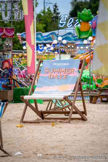 Trafford Centre: Summer Daze attraction opens with beach, outdoor cinema & splash park - ManchesterWorld