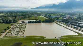 Straßen überflutet: Unwetter im Vorarlberg