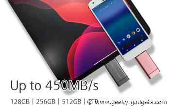 Portable SSD designed for phones and tablets