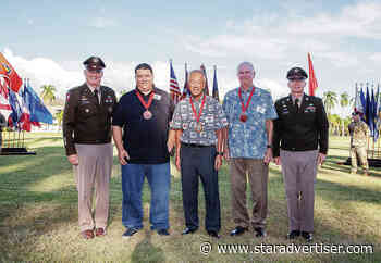 Army recognizes community members for service