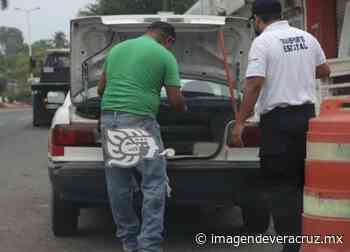 En Coatzintla, hombre conducía taxi en estado de ebriedad - Imagen de Veracruz
