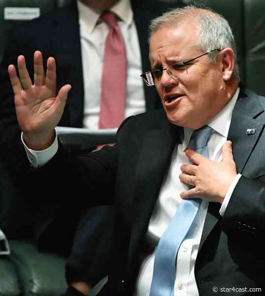 Scott Morrison – only hand on the tiller