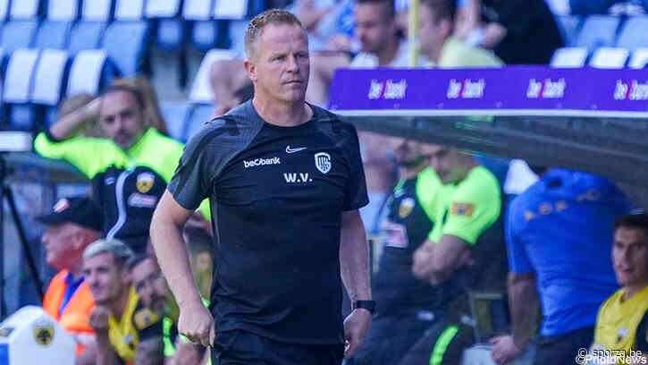 KRC Genk-coach Wouter Vrancken na knappe seizoensstart: "Met de voeten op de grond blijven" - sporza.be