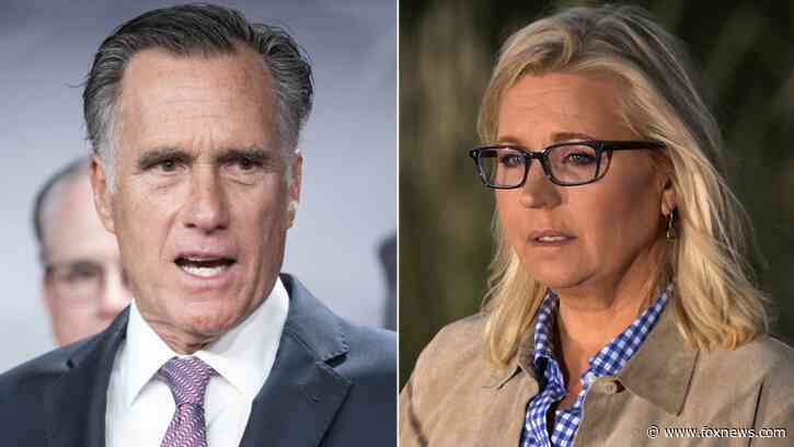 Mitt Romney says Liz Cheney 'would not' win the GOP nomination 'if she were to run' in 2024