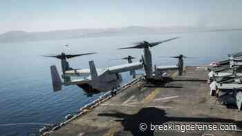 Marine Corps will not stand down MV-22 fleet despite Air Force move