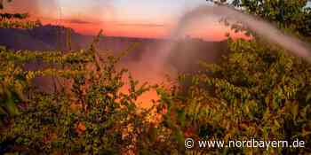 Marloffstein: Wie Einsatzkräfte das Feuer in der Tongrube bekämpften - Nordbayern.de