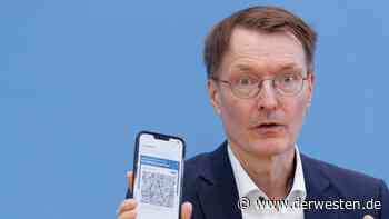 Karl Lauterbach zeigt Impfzertifikat: Hätte er besser nicht getan - DER WESTEN