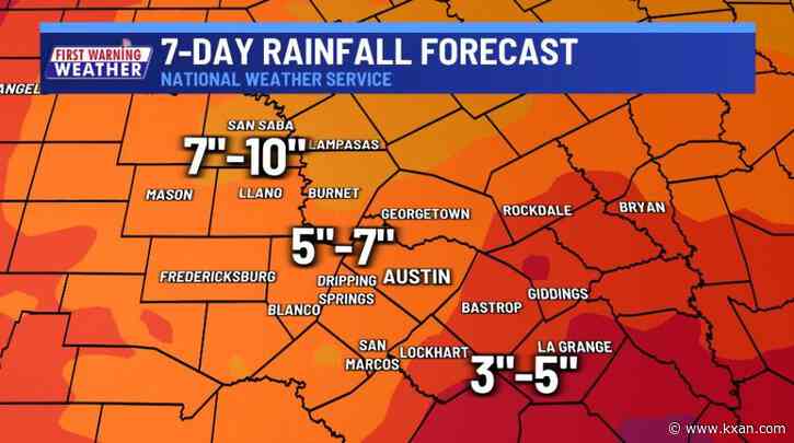 Minimal rain chances today followed by higher rain chances tomorrow to Friday