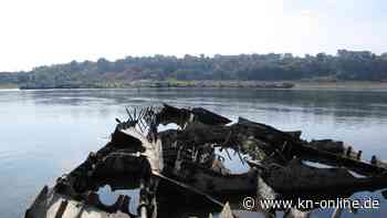 Dürre lässt Nazi-Kriegsschiffe aus der Donau auftauchen
