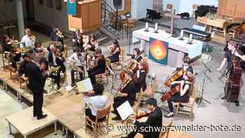 Sommermusik - Spektakulärer Schlussakkord in der Stadtkirche Nagold - Schwarzwälder Bote