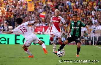 L'AS Monaco est mené à la pause par Lens (1-2)