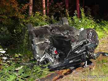 Car Flips, Crashes On White Rock Hill Road In Bow: Watch - Concord, NH Patch