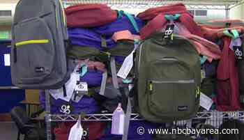 Backpack Giveaway at Ygnacio Valley High School in Concord - NBC Bay Area