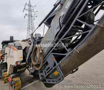 Asfaltature in viale Molza e Autostazione a Modena - Modena 2000