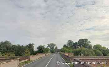 Ponte di Sant'Ambrogio, lavori sul manto stradale - Comune di Modena
