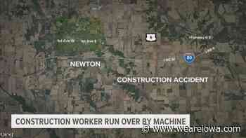 Jasper County construction worker run over by machine Thursday - Local 5 - weareiowa.com