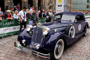 Dutzende Oldtimer treffen in Chemnitz ein - TAG24