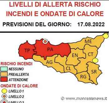 Caldo, rischio incendi e ondate di calore per Palermo e provincia - Monreale News