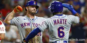 Pete Alonso collects 100th RBI in 120 games - MLB.com